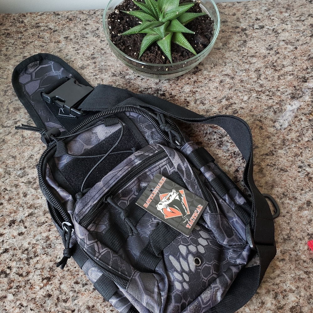 Tactical bag cross body or over shoulder